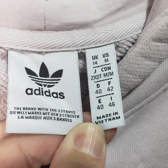 Adidas Women's Originals Hoodie Ice Purple DH4709 Size Medium. - Picture 6 of 10